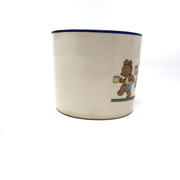 Vintage Porcelain Teddy Bear Coffee Mug Soup Mug or Tea Mug Collectors Cup - Picture 2 of 7